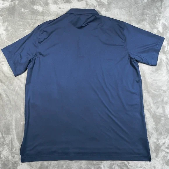 Peter Millar Polo Shirt Mens XL Blue Summer Comfort Golf Stretch Performance - Picture 2 of 7